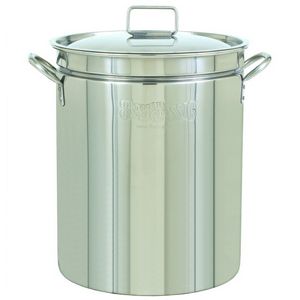 Stockpot & Lid - 44 Qt Stainless Steel BY1044