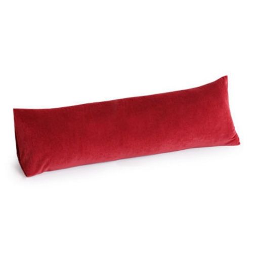 Jaxx Rest Memory Foam Body Pillow 30 inch Microfiber Red FL-ZJF-RE30-RED